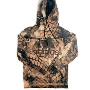 Adidas Men's Pullover Tie-Dye Hoodie Size S